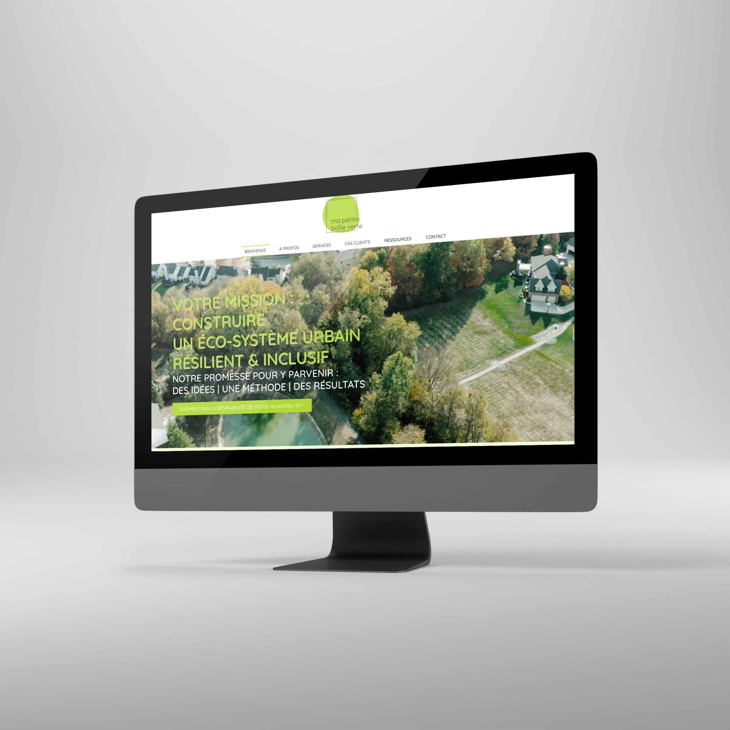 Site web - Ma petite boite verte